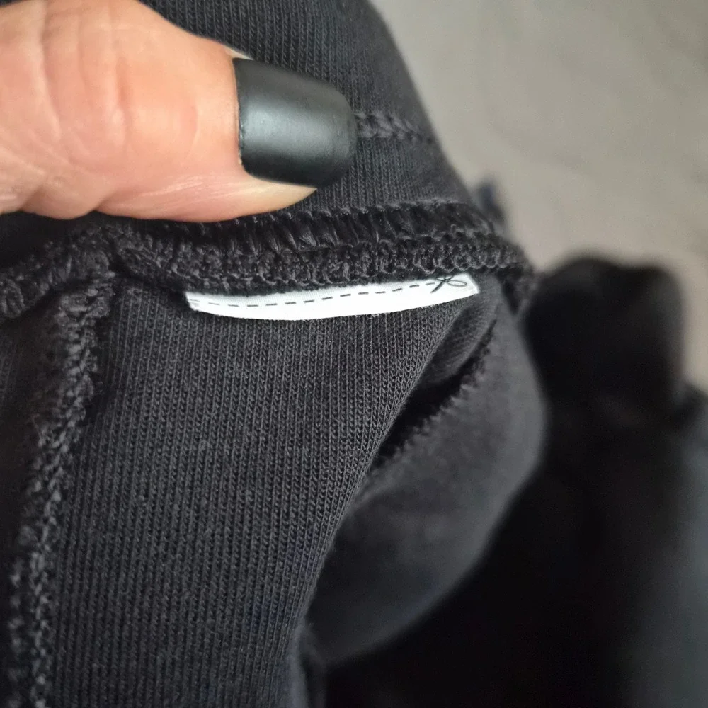 Polo Ralph Lauren Mens Large Tall Double Knit Joggers Black Sweatpant Loungewear